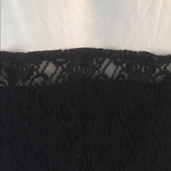 VINTAGE Little Black Dress; Sexy, Lacy Short Dress, Size 8 - Picture 10 of 12